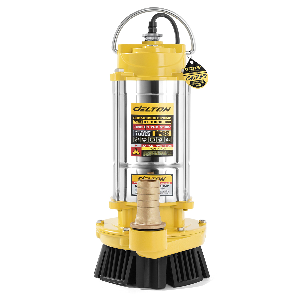 ปั๊มจุ่ม DELTON รุ่น DT-TURBO-660 ขนาด 1 นิ้ว 0.7HP 550W_1